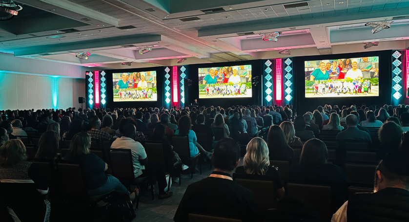 London Computer Systems CEO and President, Dave Hegemann, giving the 2024 Rent Manager User Conference keynote address. 