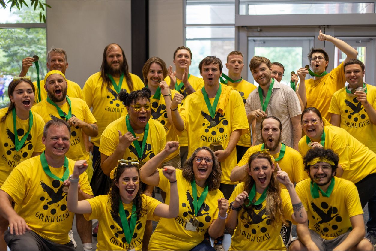 LCS Employees on the Winning Olympics Team